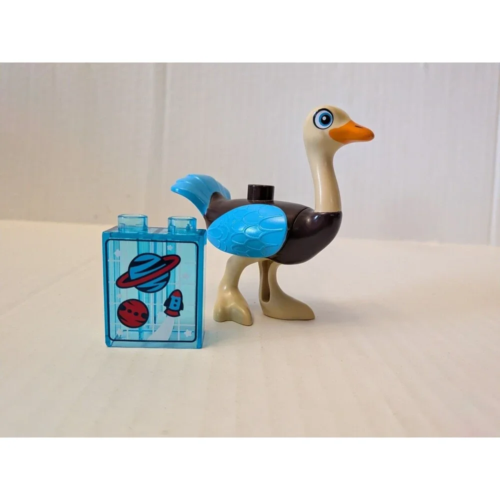 Lego Duplo Disney Ostrich And Printed Block Stellosphere Mile's Tomorrowland